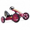 BERG Gokart Rally Pearl Pink Inflatable wheels 4-12 years old up to 60 kg