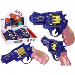 Blue and Pink Revolver Gun...