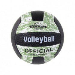 Green and Black Volleyball Ball, Size 5, Colorful