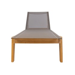 Deck chair BALI beige