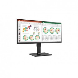 LCD Monitor LG 34BN770-B 34" Panel IPS 3440x1440 21:9 5 ms Speakers Swivel Height adjustable Tilt Colour Black 34BN770-B