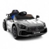 Mercedes GTR Electric Ride On Car - Silver Painting
