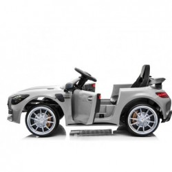Mercedes GTR Electric Ride On Car - Silver Painting