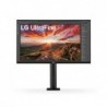 LCD Monitor LG 27UN880P-B 27" 4K Panel IPS 3840x2160 16:9 60Hz 5 ms Swivel Pivot Height adjustable Tilt Colour