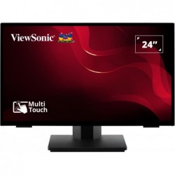 LCD Monitor VIEWSONIC TD2465 24" Touch Panel VA 1920x1080 16:9 60Hz Matte 7 ms Speakers Tilt Colour Black TD2465