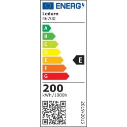 Lamp LEDURO Power consumption 200 Watts Luminous flux 24000 Lumen 4500 K AC 85-265V Beam angle 100 degrees 46700