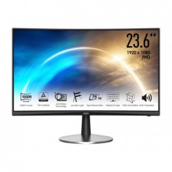 LCD Monitor|MSI|PRO MP242C|23.6"|Business|Panel VA|1920x1080|16:9|75Hz|Matte|5 ms|Speakers|Tilt|Colour Black / Silver|PROMP242C