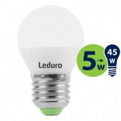 Light Bulb|LEDURO|Power consumption 5 Watts|Luminous flux 400 Lumen|2700 K|220-240V|Beam angle 360 degrees|21183
