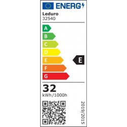 Lamp LEDURO Power consumption 32 Watts Luminous flux 3600 Lumen 4000 K 220-240V Beam angle 180 degrees 32540