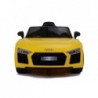 Audi R8 Spyder Yellow Painting - Electric Ride On Car