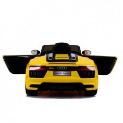 Audi R8 Spyder Yellow Painting - Electric Ride On Car