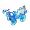 A doll with a wagon and a horse, the Ice Queen carriage