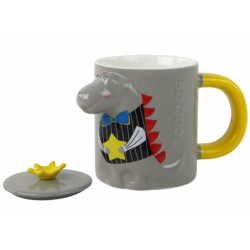 Gray Dinosaur Infuser Mug...