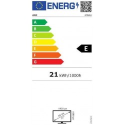 LCD Monitor AOC 27B2H/EU 27" Panel IPS 1920x1080 16:9 75Hz 7 ms Tilt 27B2H/EU