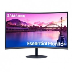 LCD Monitor SAMSUNG S27C390EAU 27" Curved Panel VA 1920x1080 16:9 75Hz 4 ms Speakers Tilt Colour Black /