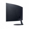 LCD Monitor SAMSUNG S27C390EAU 27" Curved Panel VA 1920x1080 16:9 75Hz 4 ms Speakers Tilt Colour Black /