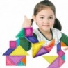 Магнитный 3D-пазл WOOPIE Tangram Blocks