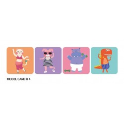 Woopie Change Outfit Educational Board Puzzle Game