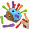 WOOPIE arkaadmäng Hedgehog Sorter Montessori numbrite ja värvide õppimine 4in1
