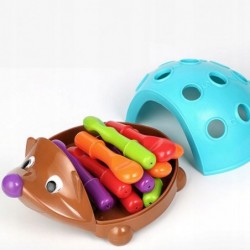 WOOPIE Arcade Game Hedgehog Sorter Montessori Learning Numbers and Colors 4in1