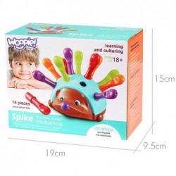 WOOPIE Arcade Game Hedgehog Sorter Montessori Learning Numbers and Colors 4in1