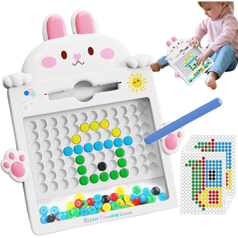 WOOPIE magnettahvel lastele Montessori MagPad Rabbit