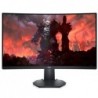 LCD Monitor DELL S3222DGM 31.5" Gaming/Curved Panel VA 2560x1440 16:9 Matte 8 ms Height adjustable Tilt 210-AZZH