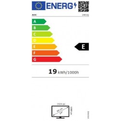 LCD Monitor AOC 24E1Q 23.8" Panel IPS 1920x1080 16:9 60Hz 5 ms Speakers Tilt 24E1Q