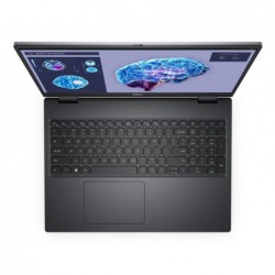 Notebook DELL Precision 7680 CPU  Core i7 i7-13850HX 2100 MHz CPU features vPro 16" 1920x1200 RAM 32GB DDR5 5600 MHz SSD