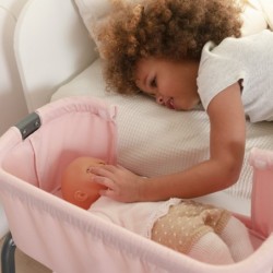 Кукольная кровать Smoby Maxi-Cosi Quinny 38 см с местом для хранения и регулировкой высоты