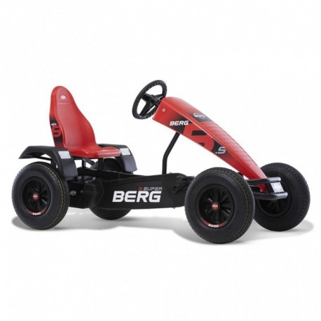 BERG Gokart for Pedals XL B. Super Red BFR Inflatable Wheels from 5 years up to 100 kg