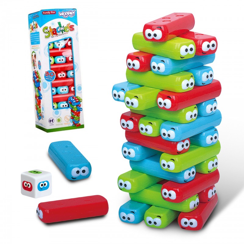 WOOPIE Tower of Bugs puzzle arkaadmäng 4+