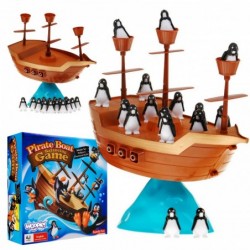 WOOPIE Penguin Pirate Ship Arcade Game