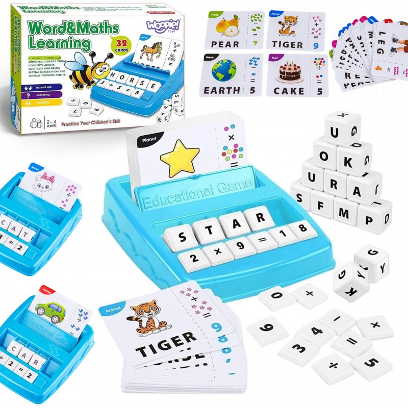 WOOPIE Educational Game for Learning English and Mathematics