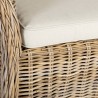 Armchair KATALINA 63x66xH85cm, natural rattan