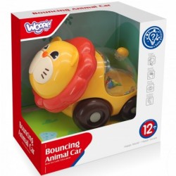 WOOPIE BABY Rattle Toy Car Vehicle Lion