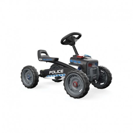 BERG Buzzy Police Pedal Gokart 2-5 years up to 30 kg Sound + Light
