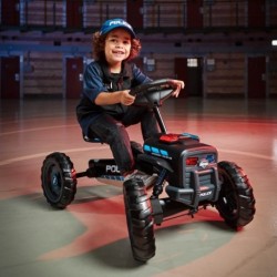 BERG Buzzy Police Pedal Gokart 2-5 лет до 30 кг Звук + Свет