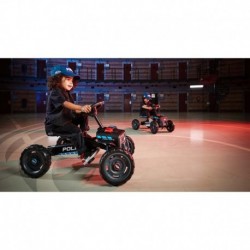 BERG Buzzy Police Pedal Gokart 2-5 лет до 30 кг Звук + Свет