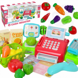 WOOPIE Cash Register with Scale and Basket