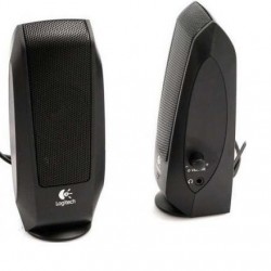 Logitech LGT-S120 Black 2.2 W 2.0 Stereo Speakers 2 x 1.15W W