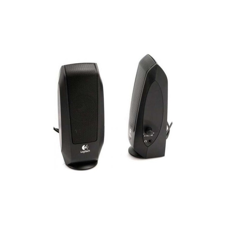 Logitech LGT-S120 Black 2.2 W 2.0 Stereo Speakers 2 x 1.15W W