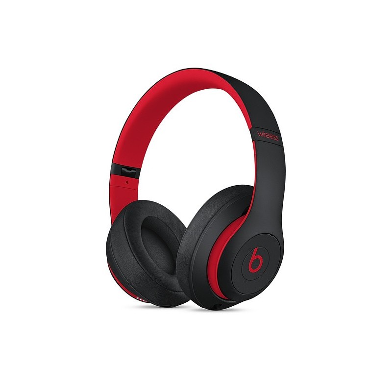 Beats Over-Ear Headphones Studio3 Over-ear Microphone Noise canceling Defiant Black/Red