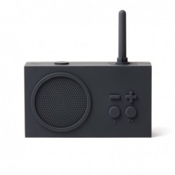 LEXON FM radio and wireless speaker TYKHO3 Wireless connection Dark Grey Bluetooth