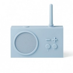 LEXON FM radio and wireless speaker TYKHO3 Wireless connection Light Blue Bluetooth