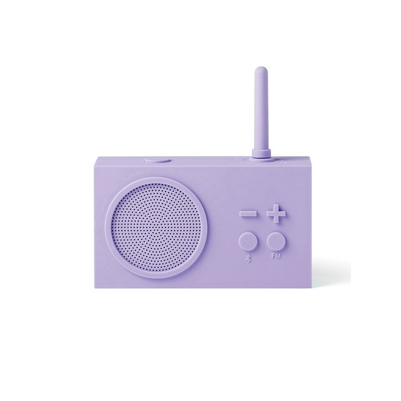 LEXON FM radio and wireless speaker TYKHO3 Wireless connection Light Lilac Bluetooth