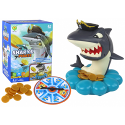 Arcade Game Shark Pirate Exploding Coins Drawing Wheel