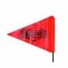 BERG Safety Flag for Buddha Gokarts with Red Mast