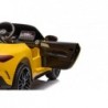 Mercedes AMG SL63 Battery Car, Yellow Painted