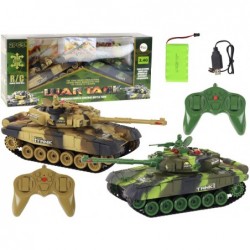 Remote Controlled Fighting Tanks Set War Tank RC Battle Infrared